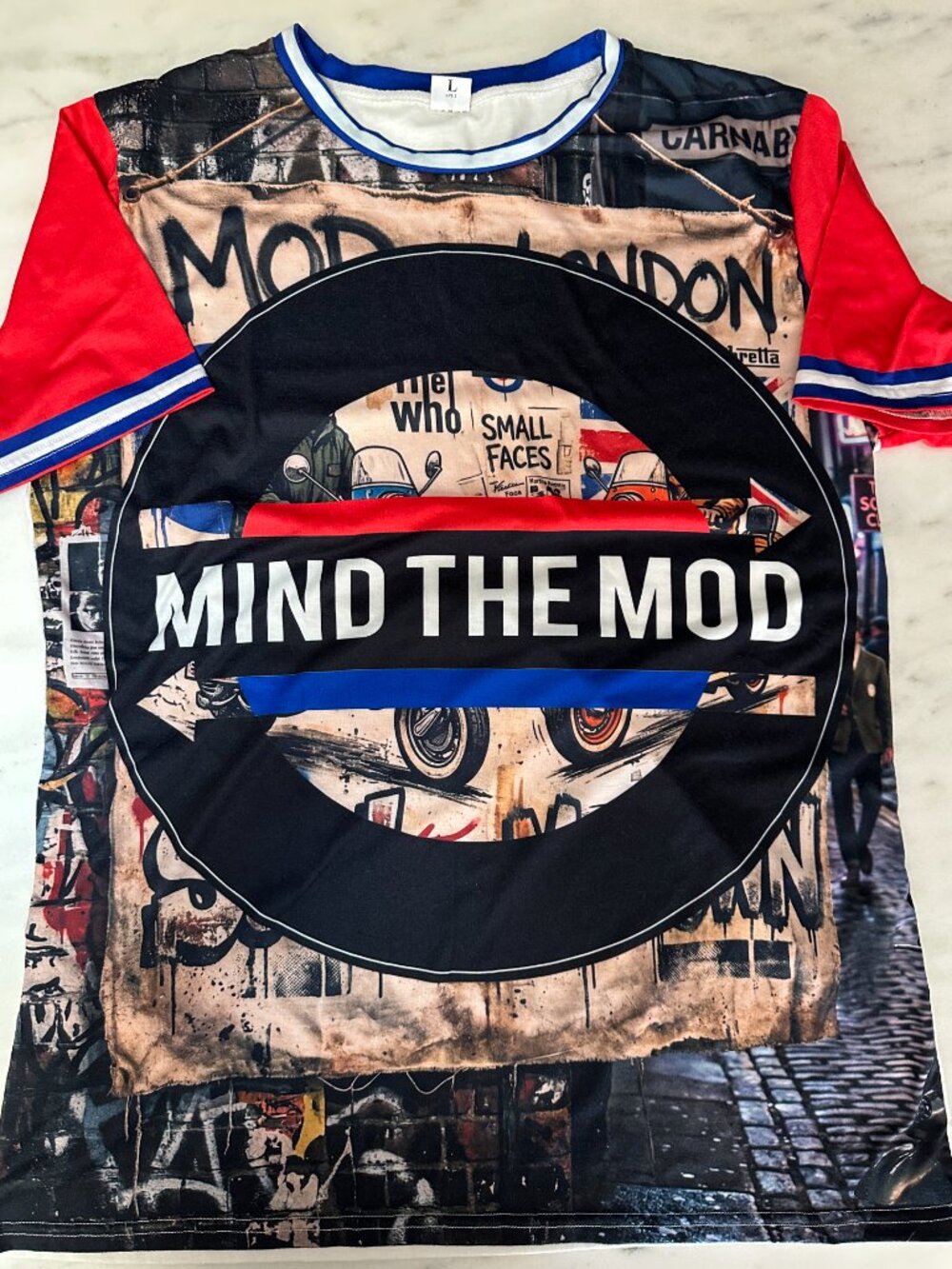 Mind the Mod Promo Logo T-Shirt Adult Large